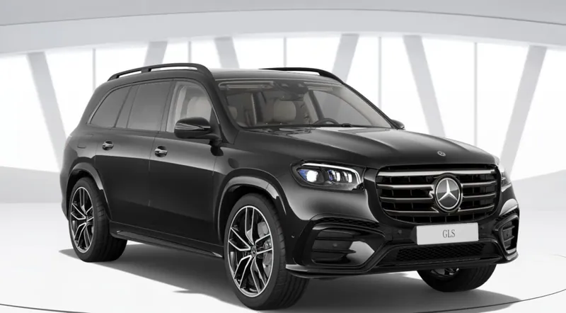 Mercedes-Benz GLS, вид спереди сбоку